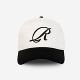 "R" Cap (Cream & Black)