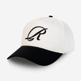 "R" Cap (Cream & Black)