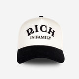 Rich in Family Cap (Cream & Black)