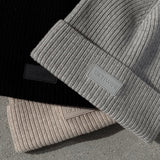 Richwife Lightweight Wool Beanie (Black)