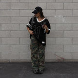 Very Oversized Varsity Jersey T-Shirt