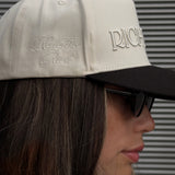 Richwife Monochrome Cap (Cream & Black)