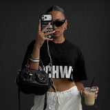 Richwife Cropped T-Shirt